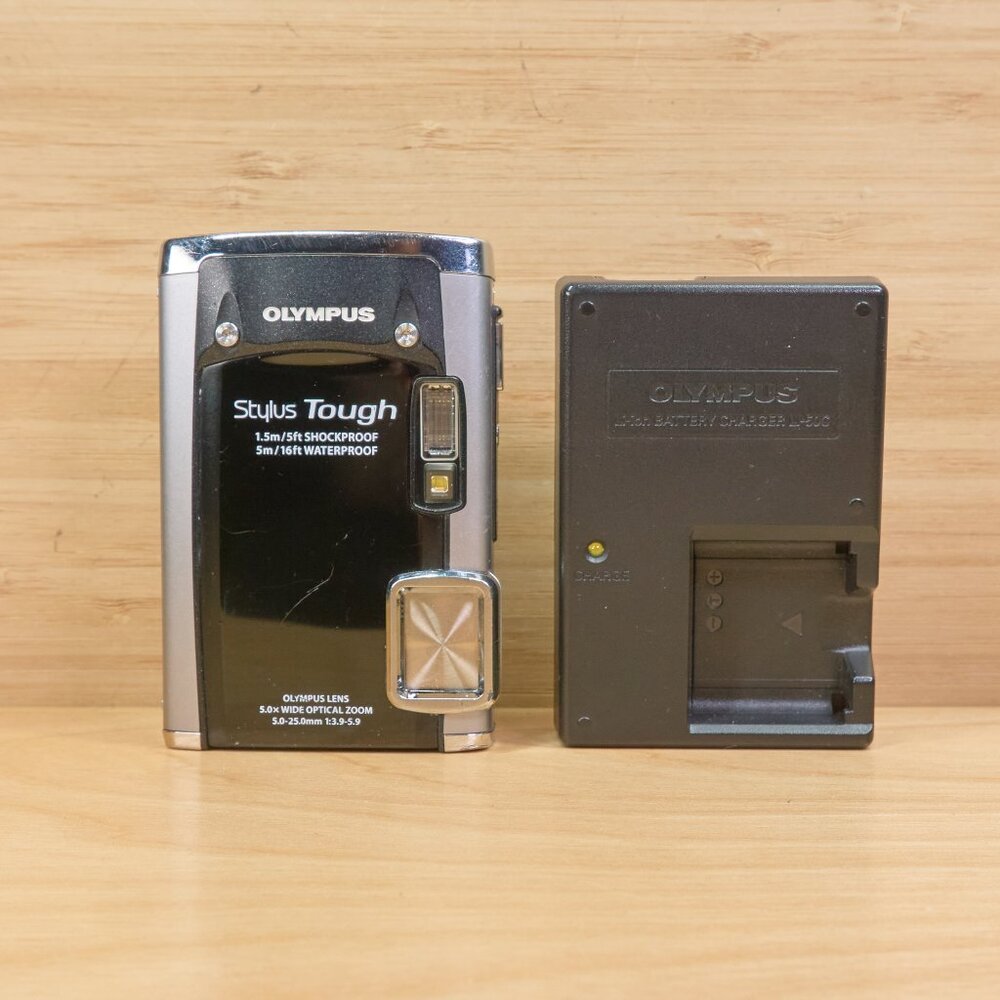 Olympus Stylus, Tough 6020, 14 MP, Digital Camera, 5x Optical Zoom, Shockproof C